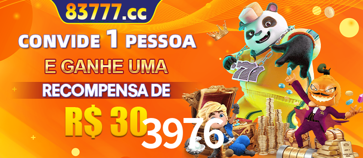 Banner institucional da 3976 sobre parceria de marcas e criação de uma marca de excelência, apresentando os mascotes de jogos populares como o Fortune Tiger.